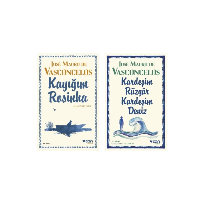 Kayığım Rosinha + Kardeşim Rüzgar, Kardeşim Deniz- 2 Kitap Set - Iş Bankası Özel Set Kayığım Rosinha