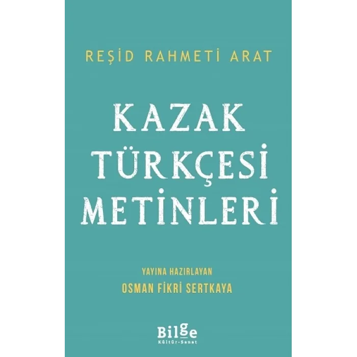 Kazak Türkçesi Metinleri