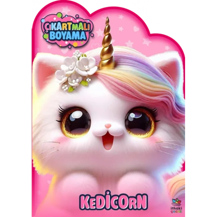 Kedicorn Zamanı – Çıkartmalı Boyama Kitabı