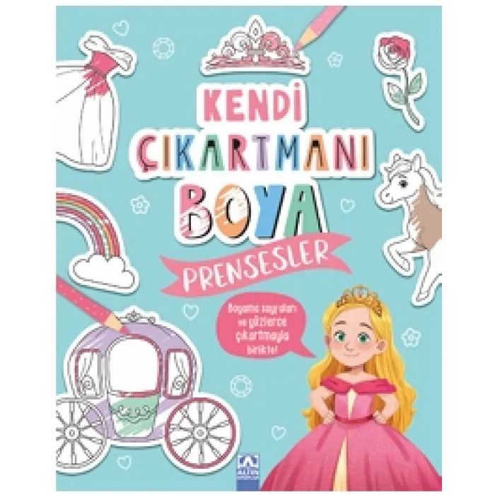 Kendi Çıkartmanı Boya Prensesler