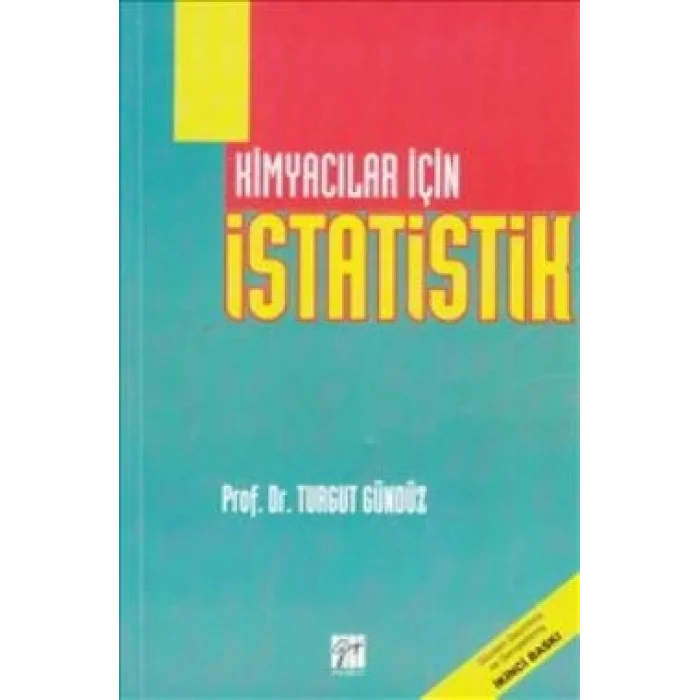 Kimyacılar İçin İstatistik