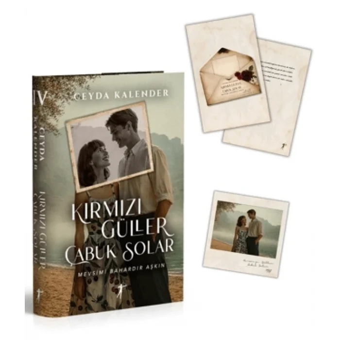 Kırmızı Güller Çabuk Solar Ciltli