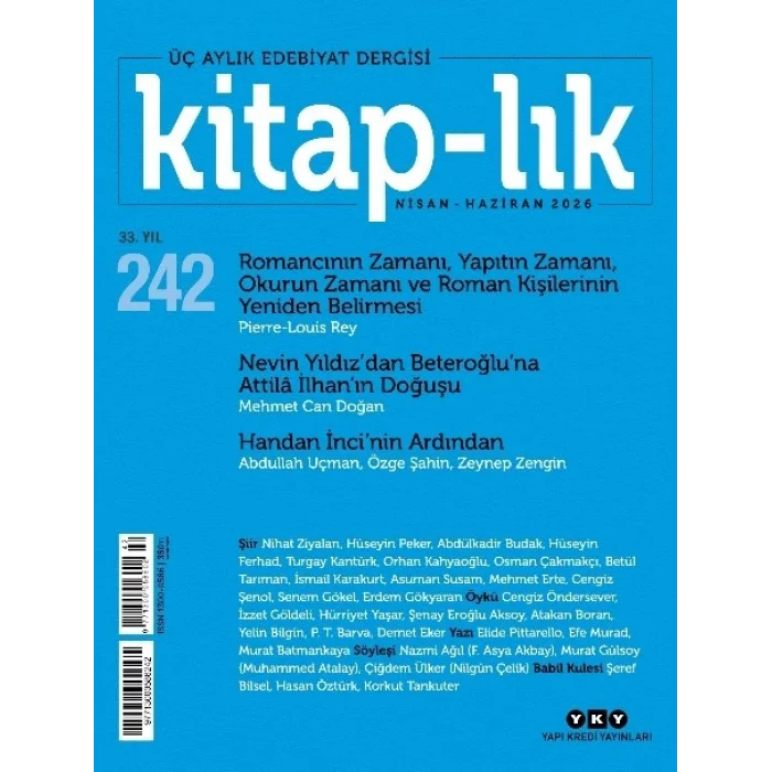 Kitap–lık 242 - Nisan / Haziran 2026