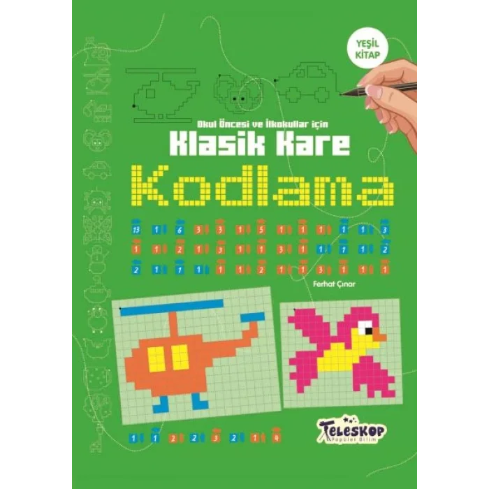 Klasik Kare Kodlama Yeşil Kitap