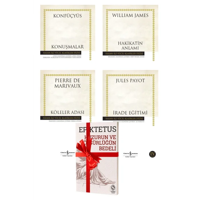 Konuşmalar - Irade Eğitimi - Köleler Adası - Hakikatin Anlamı - 5 Kitap Set