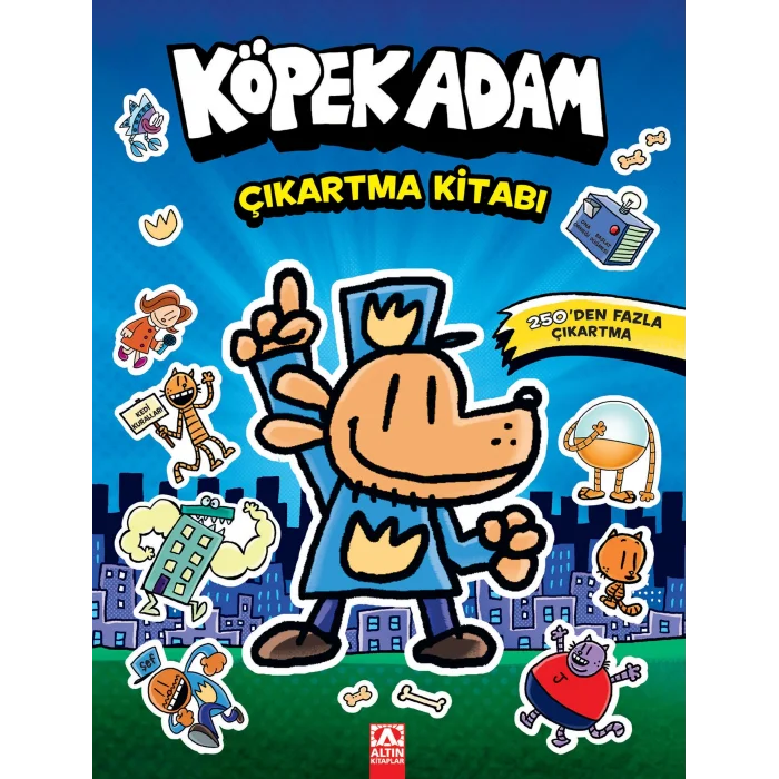 Köpek Adam Çıkartma Kitabı