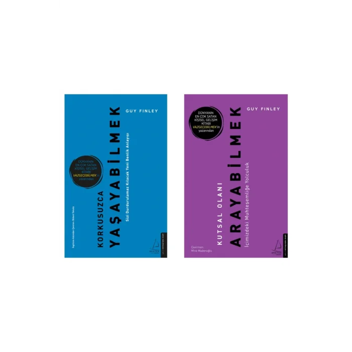 Korkusuzca Yaşayabilmek + Kutsal Olanı Arayabilmek- 2 Kitap Set - Iş Bankası Özel Set Korkusuzca Yaş