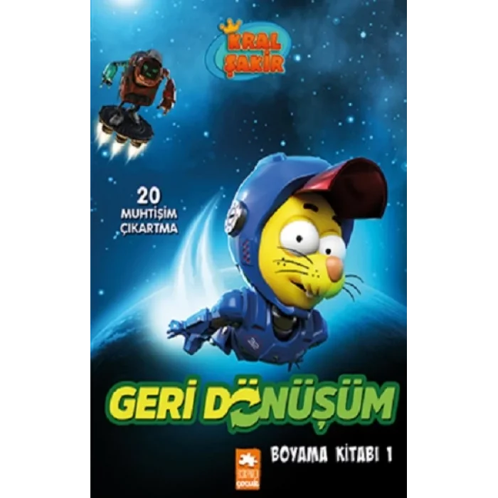 Kral Şakir Geridönüşüm Boyama Kitabı 1