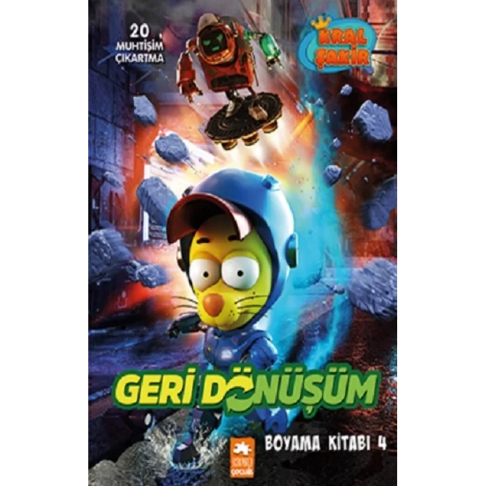 Kral Şakir Geridönüşüm Boyama Kitabı 4