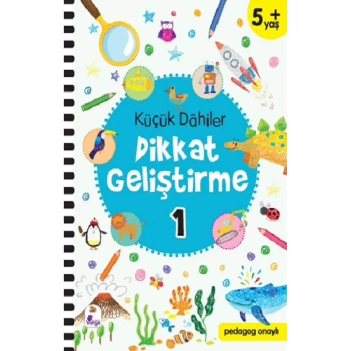 Küçük Dahiler Dikkat Geliştirme 1 – 5+ Yaş