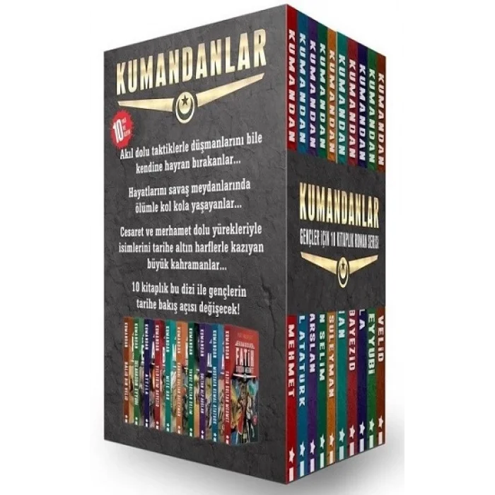 Kumandanlar Seti (10 Kitap Takım Kutulu)