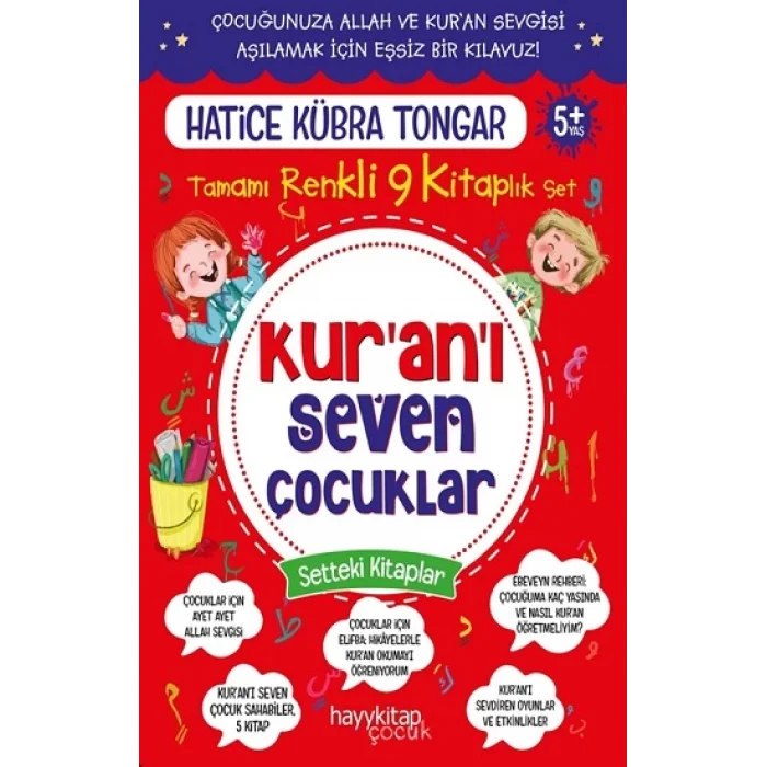 Kuranı Seven Çocuklar 9lu Set