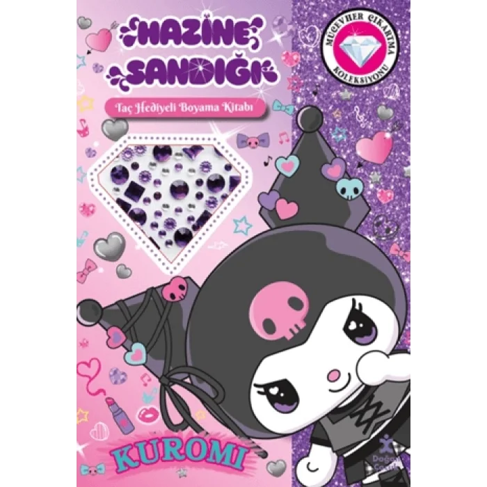 Kuromi - Hazine Sandığı (Taç Hediyeli Boyama Kitabı)