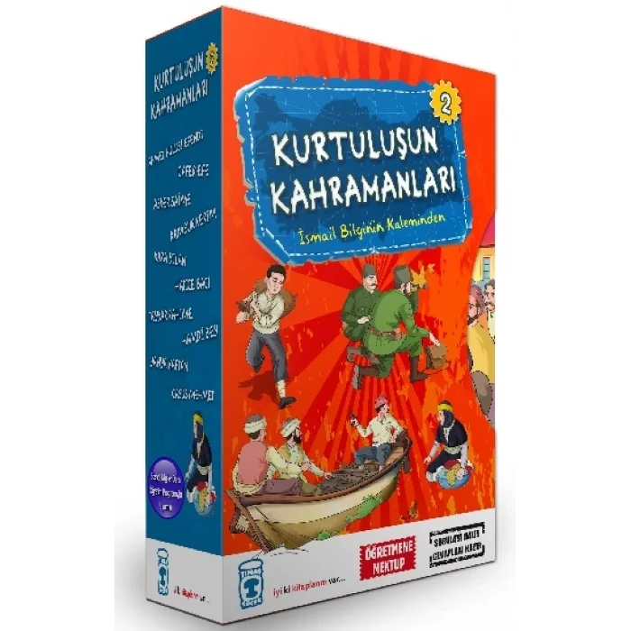 Kurtuluşun Kahramanları Seti 2 (10 Kitap Takım)