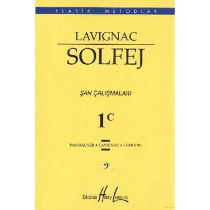 Lavignac Solfej 1C - Küçük Boy