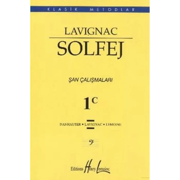 Lavignac Solfej 1C - Küçük Boy