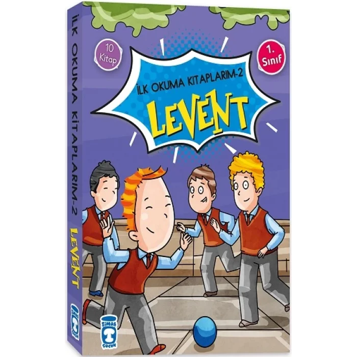 Levent İlk Okuma Kitaplarım 2 - Set (10 Kitap)