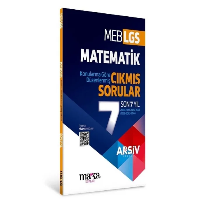 LGS MATEMATİK Konularına Göre Düzenlenmiş Son 7 Yıl ÇIKMIŞ SORULAR