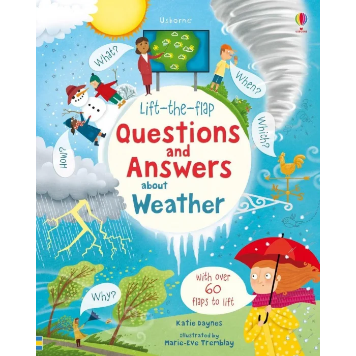 Lift-the-flap Questions and Answers about Weather