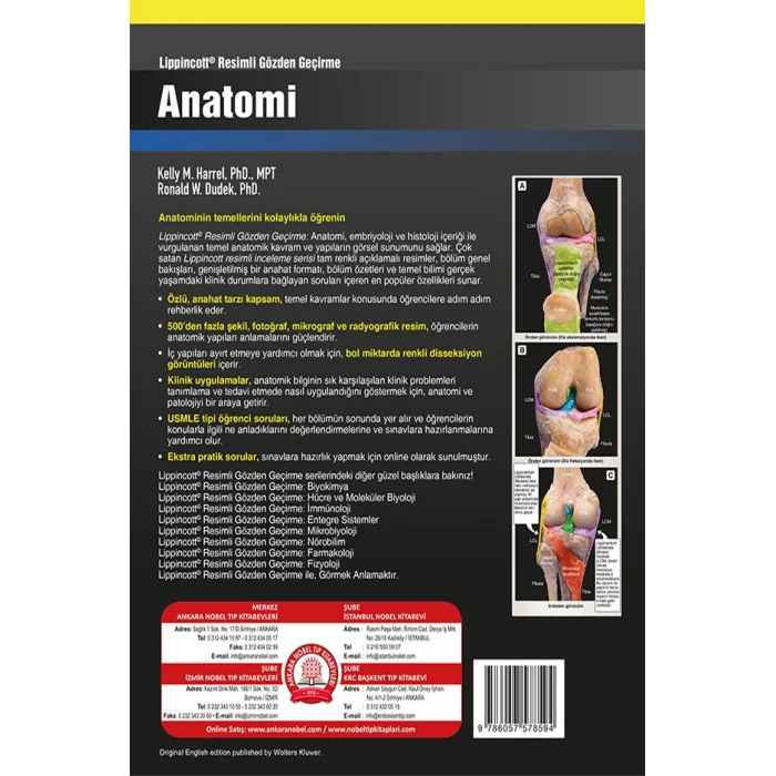 Lippincott Anatomi Resimli Gözden Geçirme