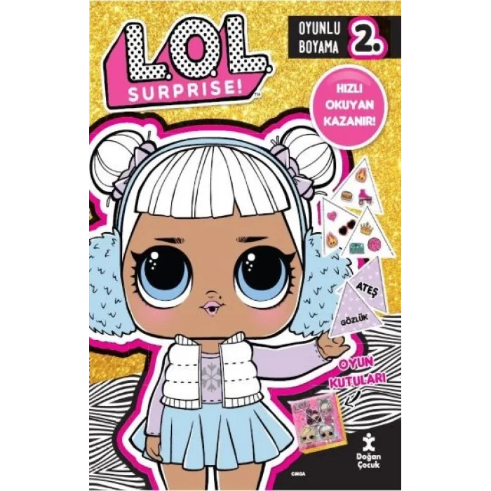 Lol Suprise Oyunlu Boyama 2 - Hızlı Okyuyan Kazanır