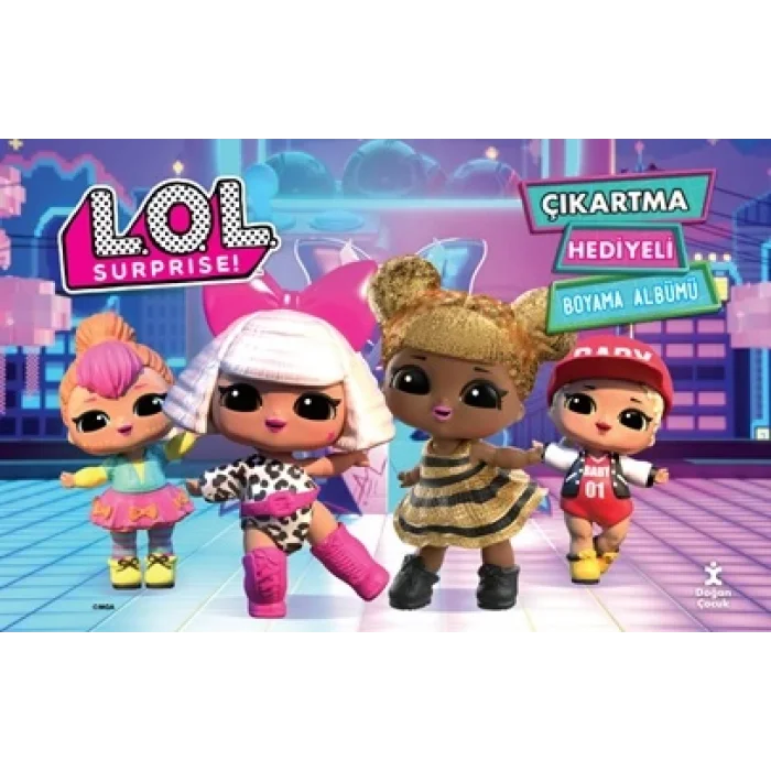 LOL Surprise Çıkartma Hediyeli Boyama Albümü