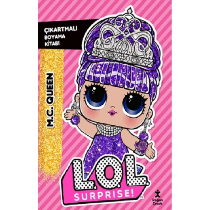 L.O.L Surprise!-Mc Queen-Çıkartmalı Boyama Kitabı