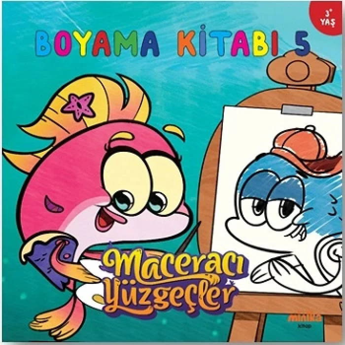 Maceracı Yüzgeçler Boyama Kitabı 5