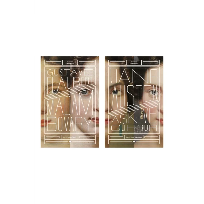 Madam Bovary - Klasik Kadınlar + Aşk Ve Gurur - Klasik Kadınlar- 2 Kitap Set - Iş Bankası Özel Set