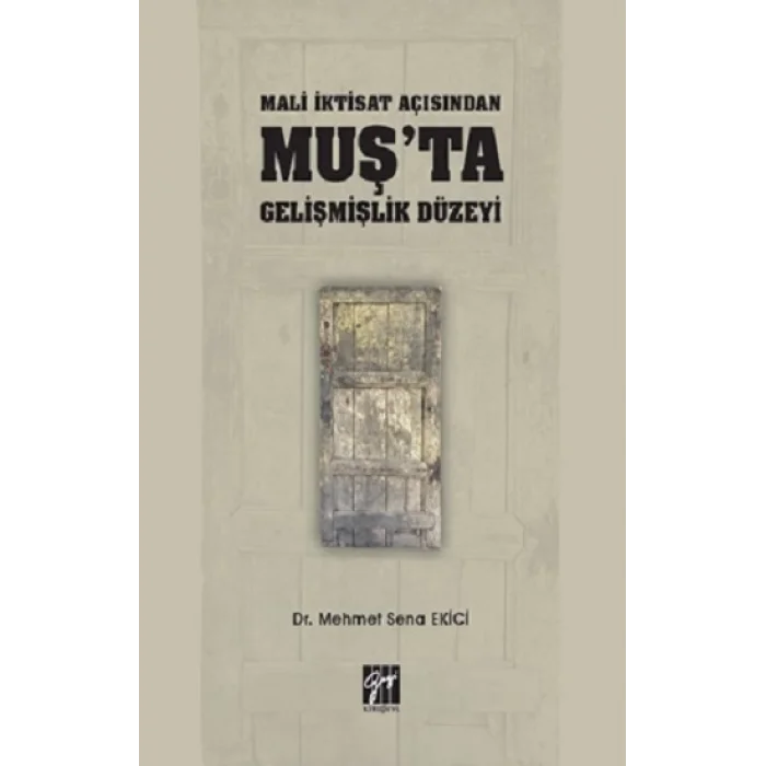 Mali İktisat Açısından Muşta Gelişmişlik Düzeyi