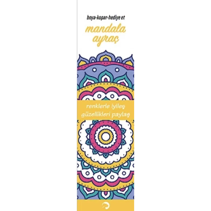 Mandala Ayraç Sarı