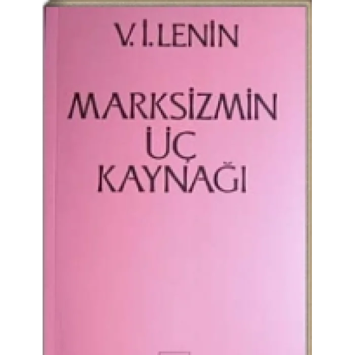 Marksizmin Üç Kaynağı