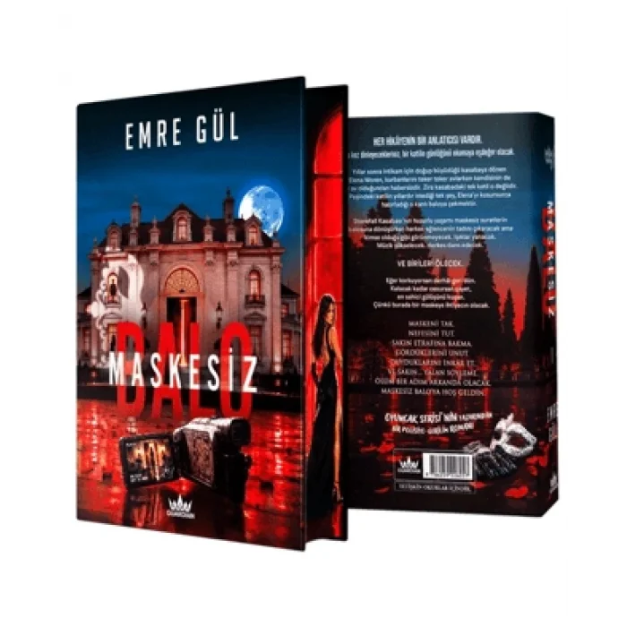 Maskesiz Balo 1 - Yan Boyamalı - Ciltli