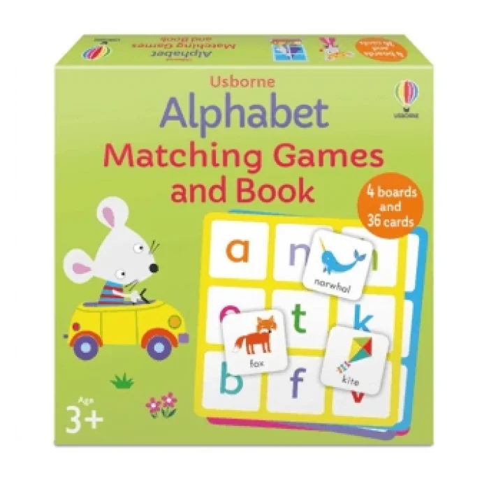 Matching Games and Book: Alphabet