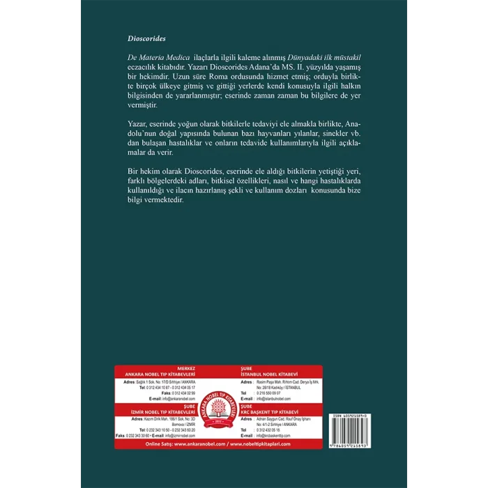 Materia Medica Dioscorides