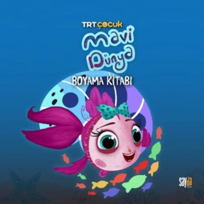 Mavi Dünya Boyama Kitabı