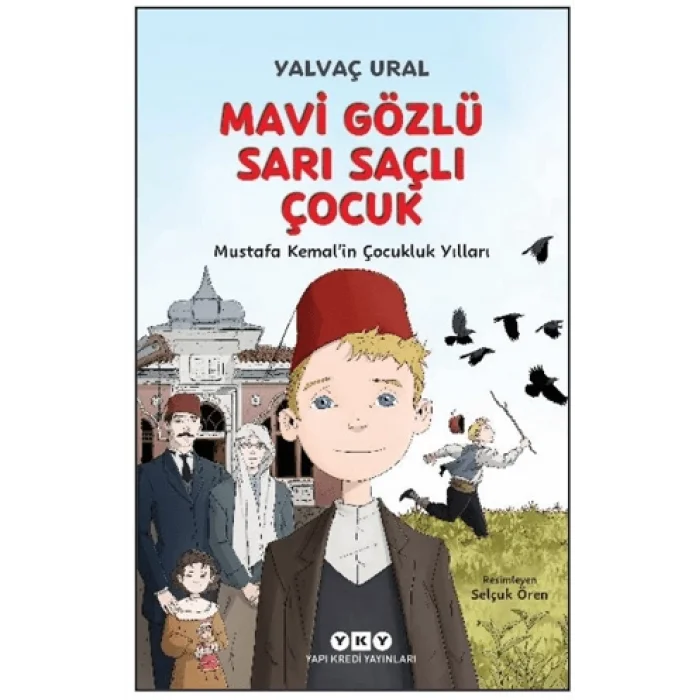 Mavi Gözlü Sarı Saçlı Çocuk (Fleksi Kapak)