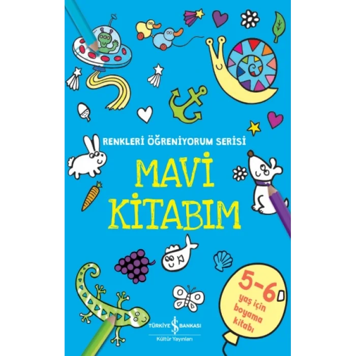 Mavi Kitabım - Renkleri Öğreniyorum Serisi