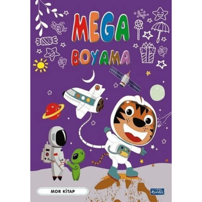 Mega Boyama - Mor Kitap