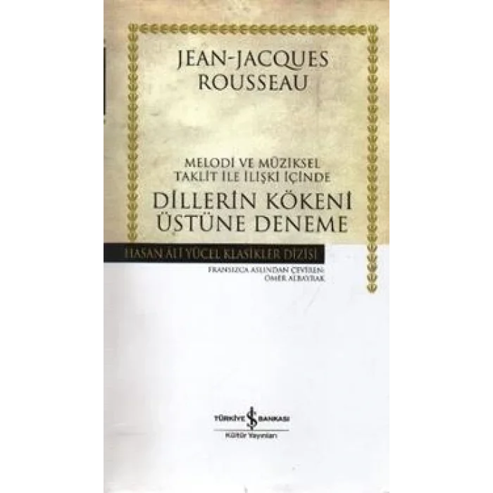 Melodi ve Müziksel Taklit ile İlişki İçinde Dillerin Kökeni Üstüne Deneme