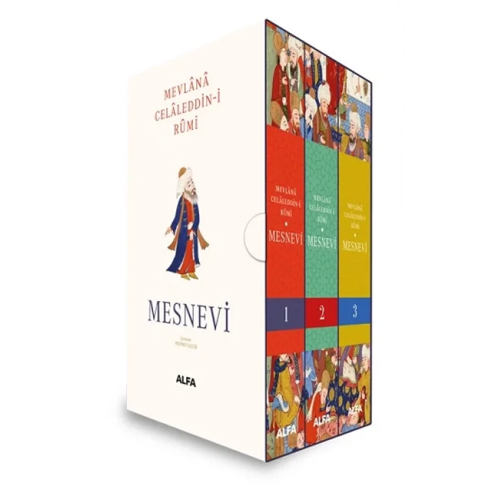 Mesnevi 1-2-3 (Kutlulu-Ciltli)