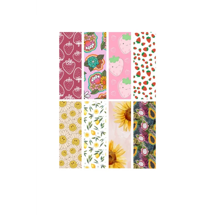 Meyve Temalı 8li Kitap Ayraçları 02-