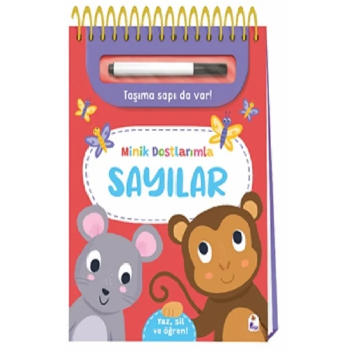 Minik Dostlarımla Sayılar – Yaz, Sil ve Öğren