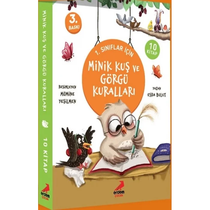 Minik Kuş ve Görgü Kuralları 10 Kitap Set