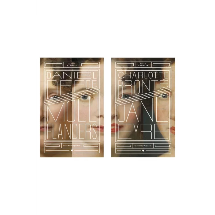 Moll Flanders - Klasik Kadınlar + Jane Eyre - Klasik Kadınlar- 2 Kitap Set - Iş Bankası Özel Set