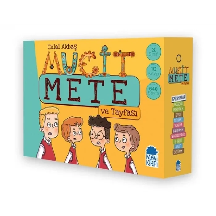Mucit Mete ve Tayfası - 10 Kitap Takım