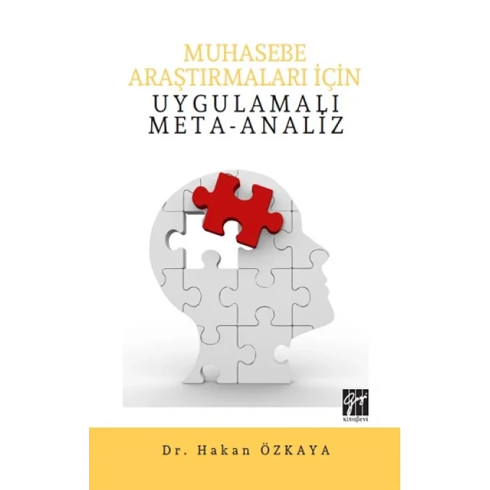 Muhasebe Araştırmaları İçin Uygulamalı Meta-Analiz