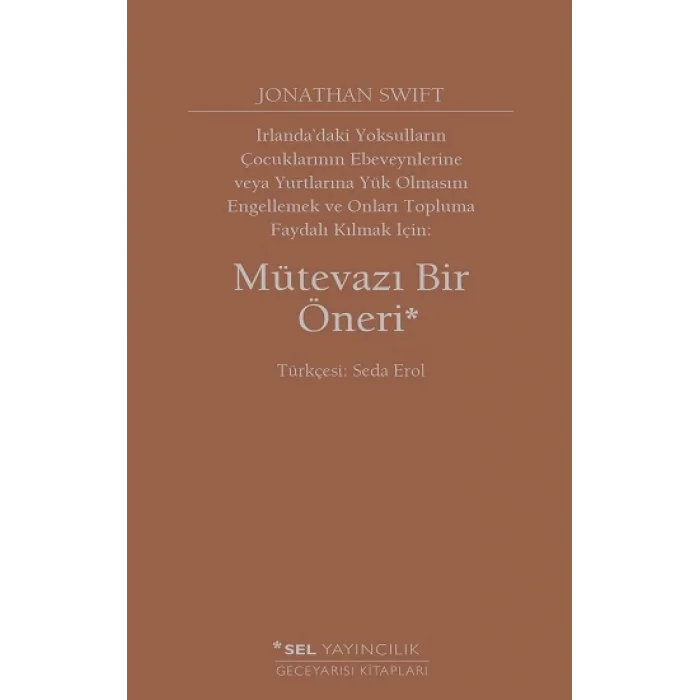 Mütevazı Bir Öneri