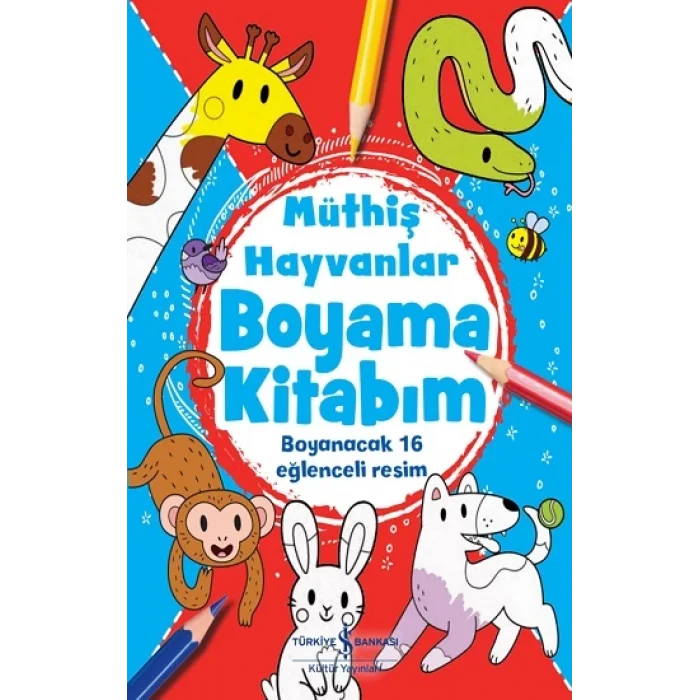 Müthiş Hayvanlar  Boyama Kitabım