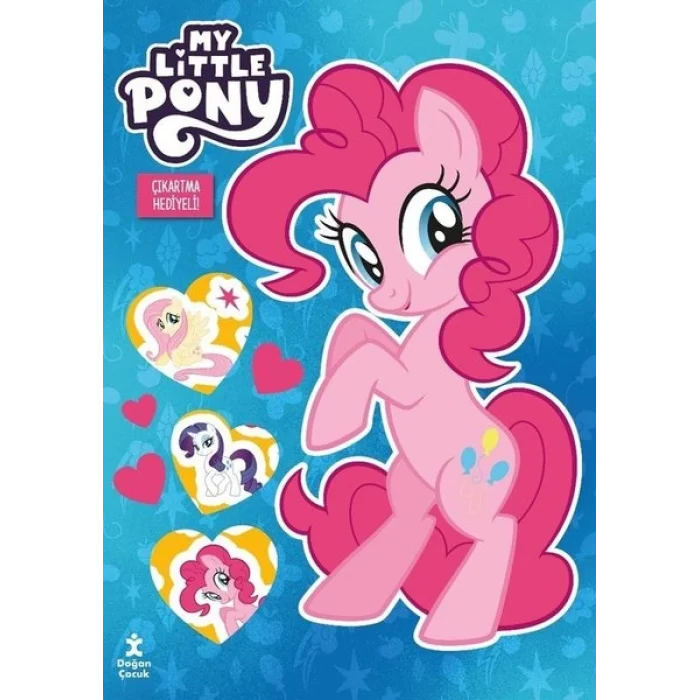 My Little Pony Bol Bol Boya - Bol Bol Yapıştır Boyama Kitabı - Çıkartma Hediyeli!
